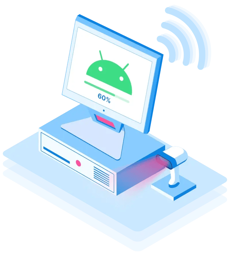 Construction Iot Embedded Systems And Ota Software Updates Device - 8K Light Patterns for Desktop