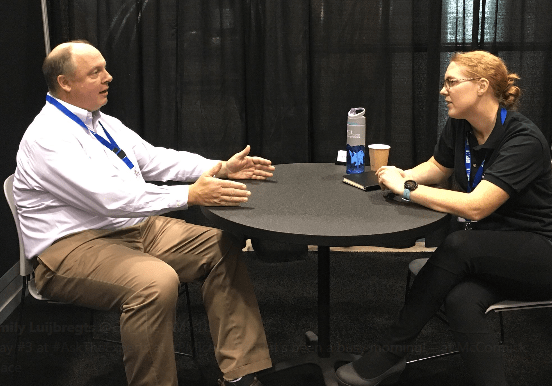 On the Ask the Expert booth