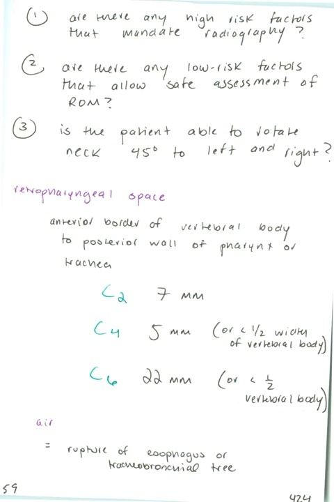 1159. 3 Questions to answer for Canadian C Spine Rule // What is the ...