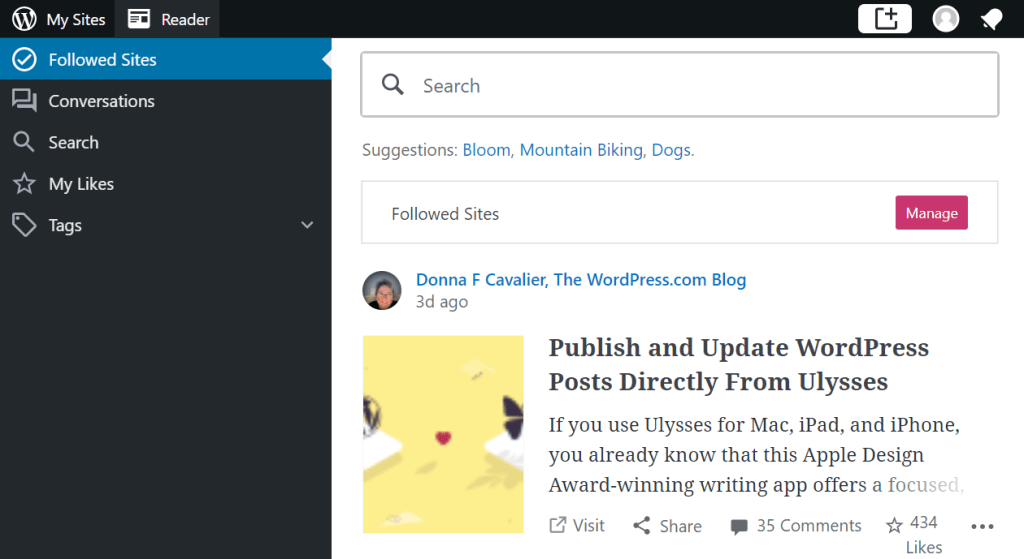 They make it easy to communicate with clients and coworkers. Following Blogs Wordpress Com Support
