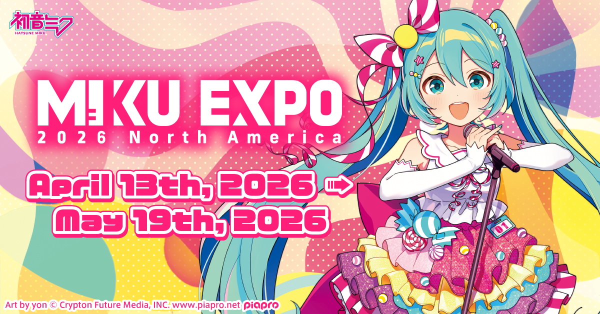 Hatsune Miku EXPO 2026 North America Tour Announced For April 2026 Main 2 