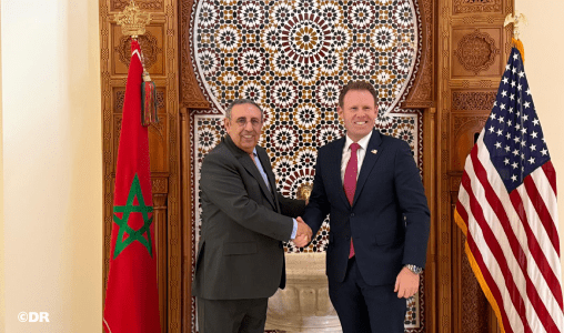 Ambassador Amrani Meets with the Executive Director of the White House Task Force for the 2026 FIFA World Cup