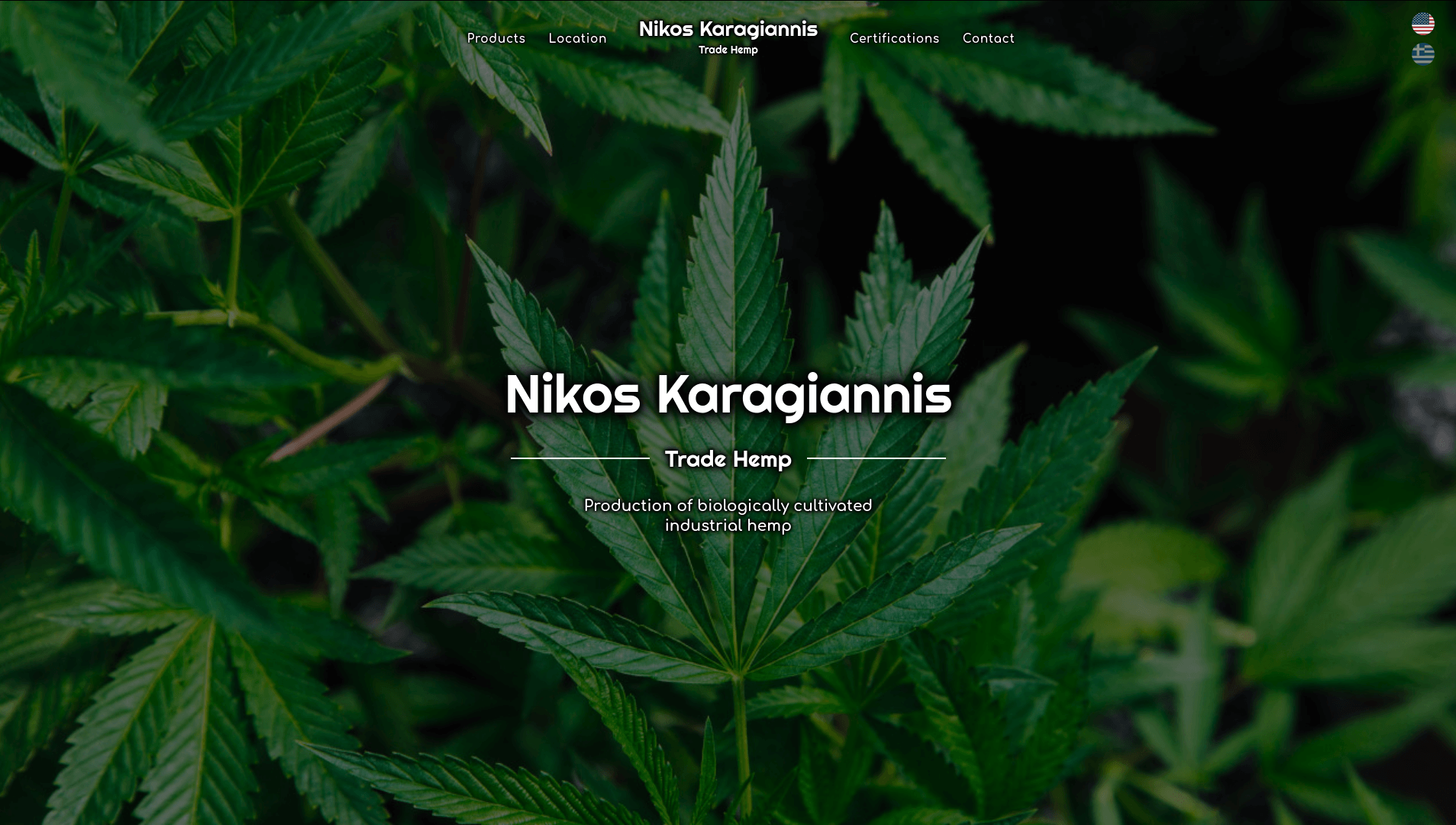 Project: Karagiannis Trade Hemp - cleancode.systems