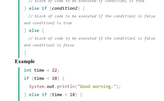 Learn Java If ... Else (Session 12) PDF - Connect 4 Techs