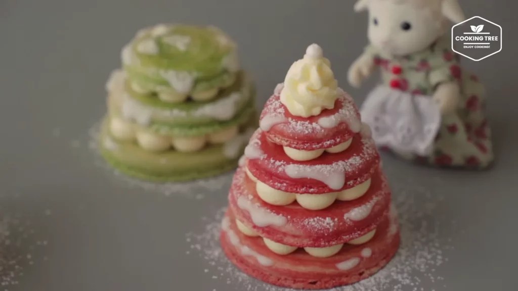 Christmas Tree Macarons Recipe Cooking tree