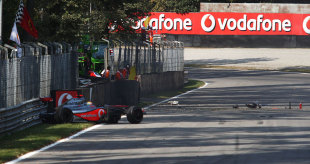 Rubens Barrichello Brawn Grand Prix Bgp 001 At Italian Gp