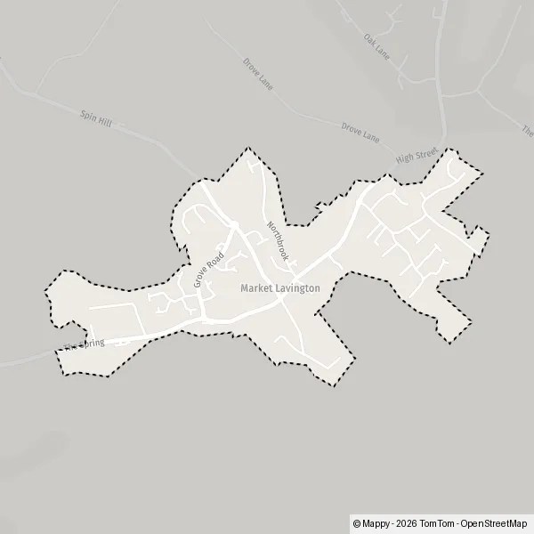 Map Market Lavington Map Of Market Lavington Wiltshire SN10 4 And SN10 4 Market Lavington