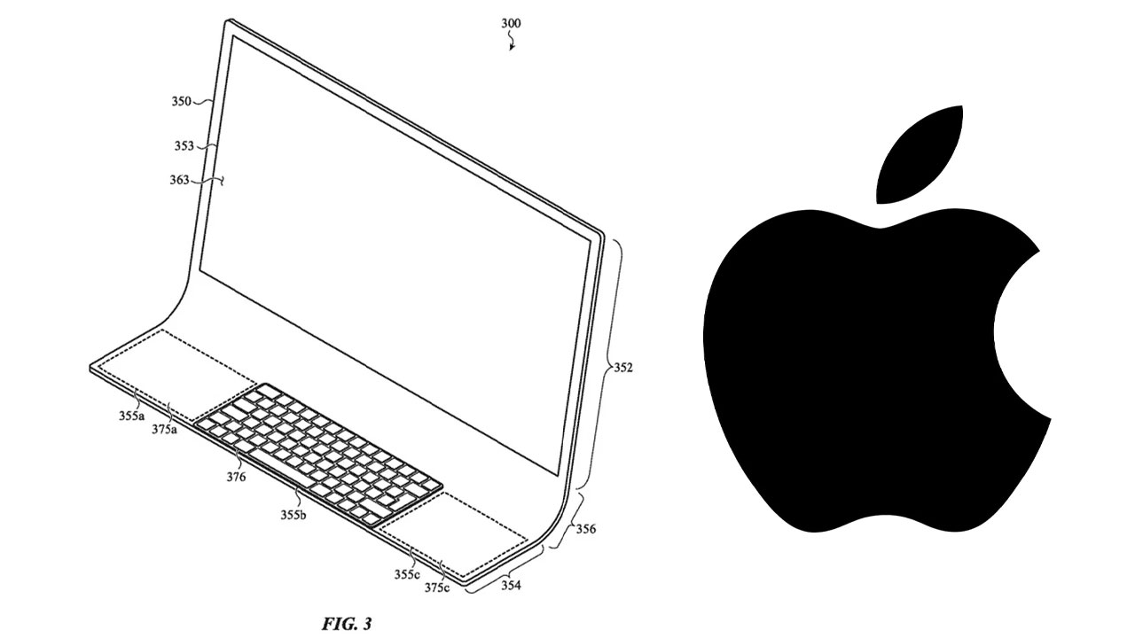 Apple new design patent imac
