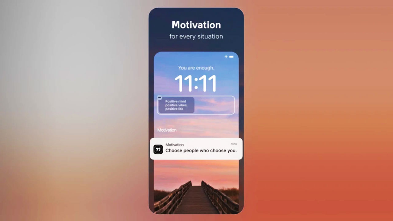 motivation widget
