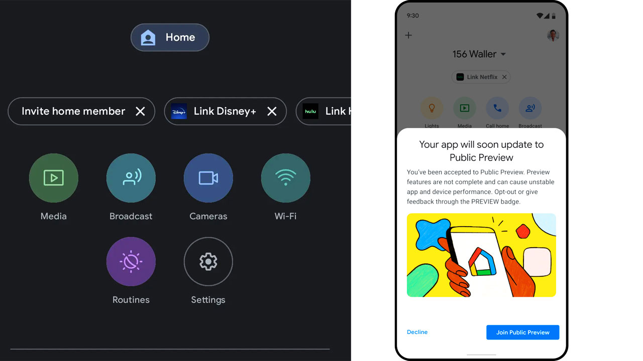 Google Home app 
