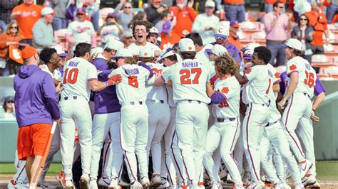 Florida Clemson Baseball Wadaef Florida Clemson Baseball 1 
