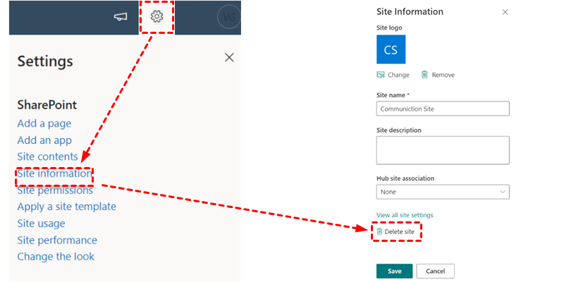How Do You Delete A SharePoint Site