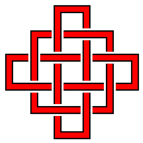 как нарисовать кельтский узел