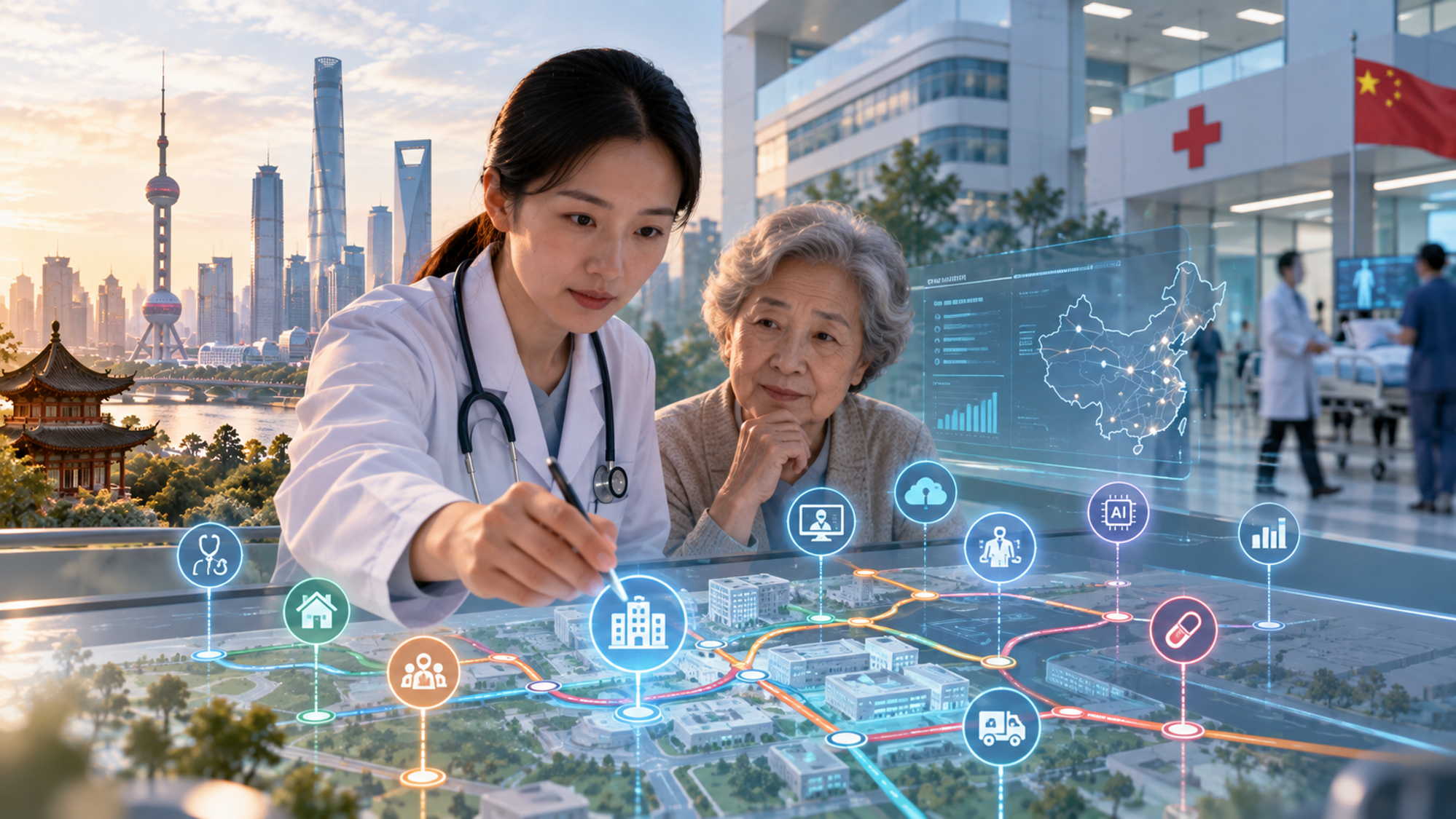 Innovación tecnológica y organización sanitaria en China