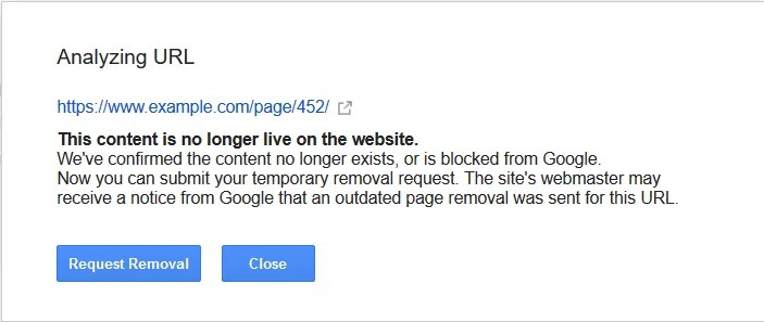 How to Remove URLs From Google