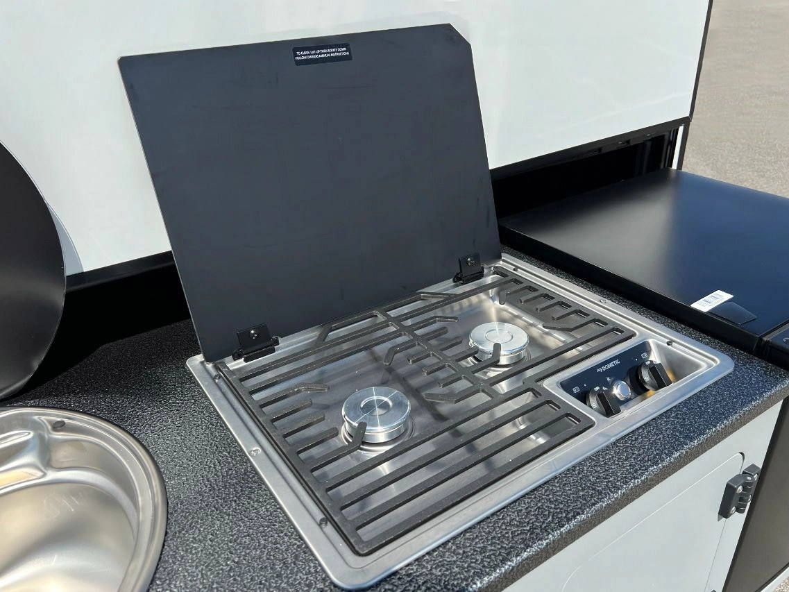 Two-Burner LP Stove w/Cast Iron Grate