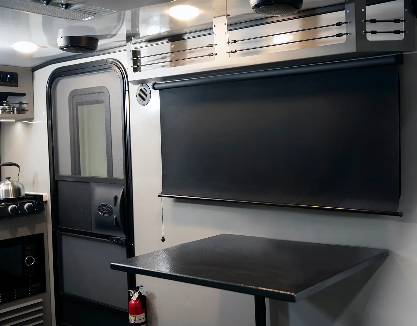 Side Mount Table - Mounts on Wall or at Bed