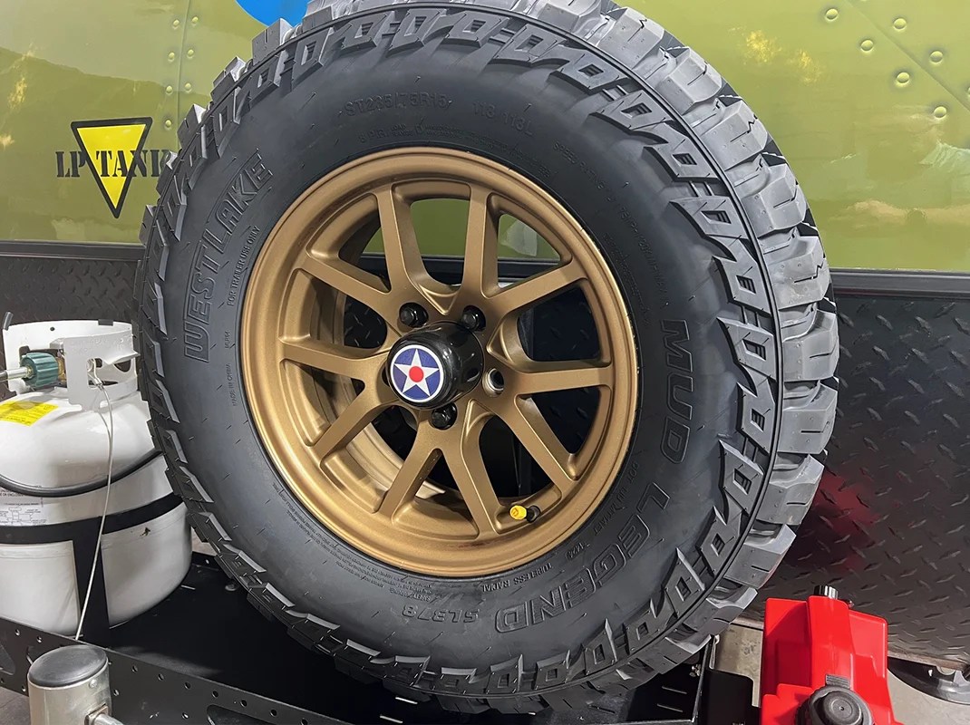 Fighter Pilot 12RK-SS Spare Tire with TPMSS