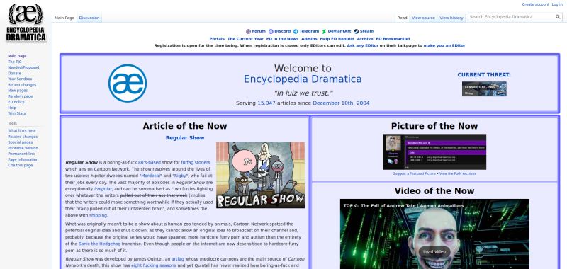 4chan Wallpaper Encyclopedia Dramatica - Download High Quality Abstract Art | 8K