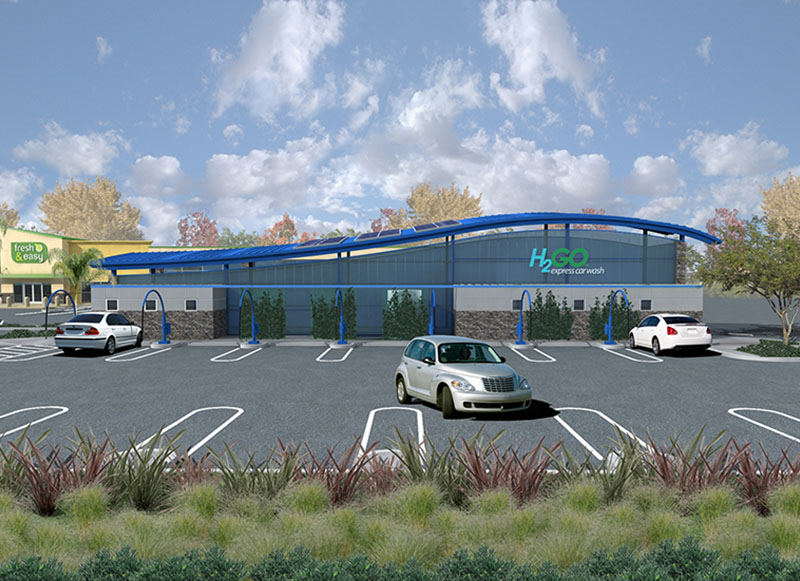 architectural illustration orange county endisine3d inc on h2go express car wash near me