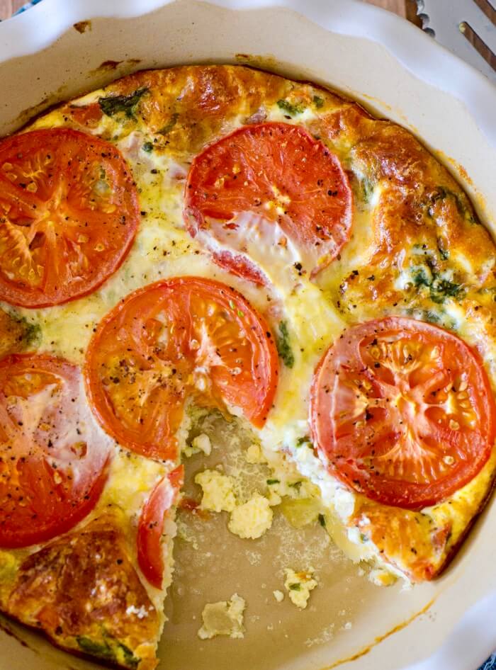 Endless Brunch A Very Merry Brunchmas Vegetarian Quiche