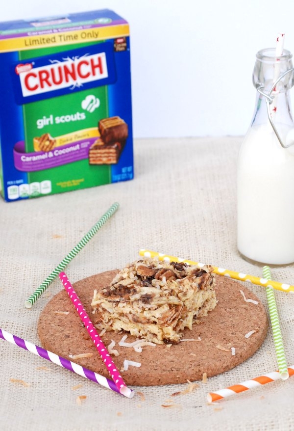 Caramel Coconut Potato Chip Marshmallow Treats Endlessly Inspired