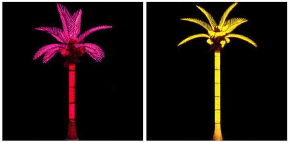 5 Ft Artificial Lighted Palm Tree With Led Lights Trejo Kingdom