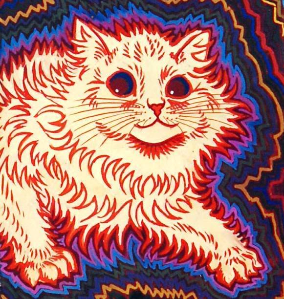 Schizophrenia drawings cat