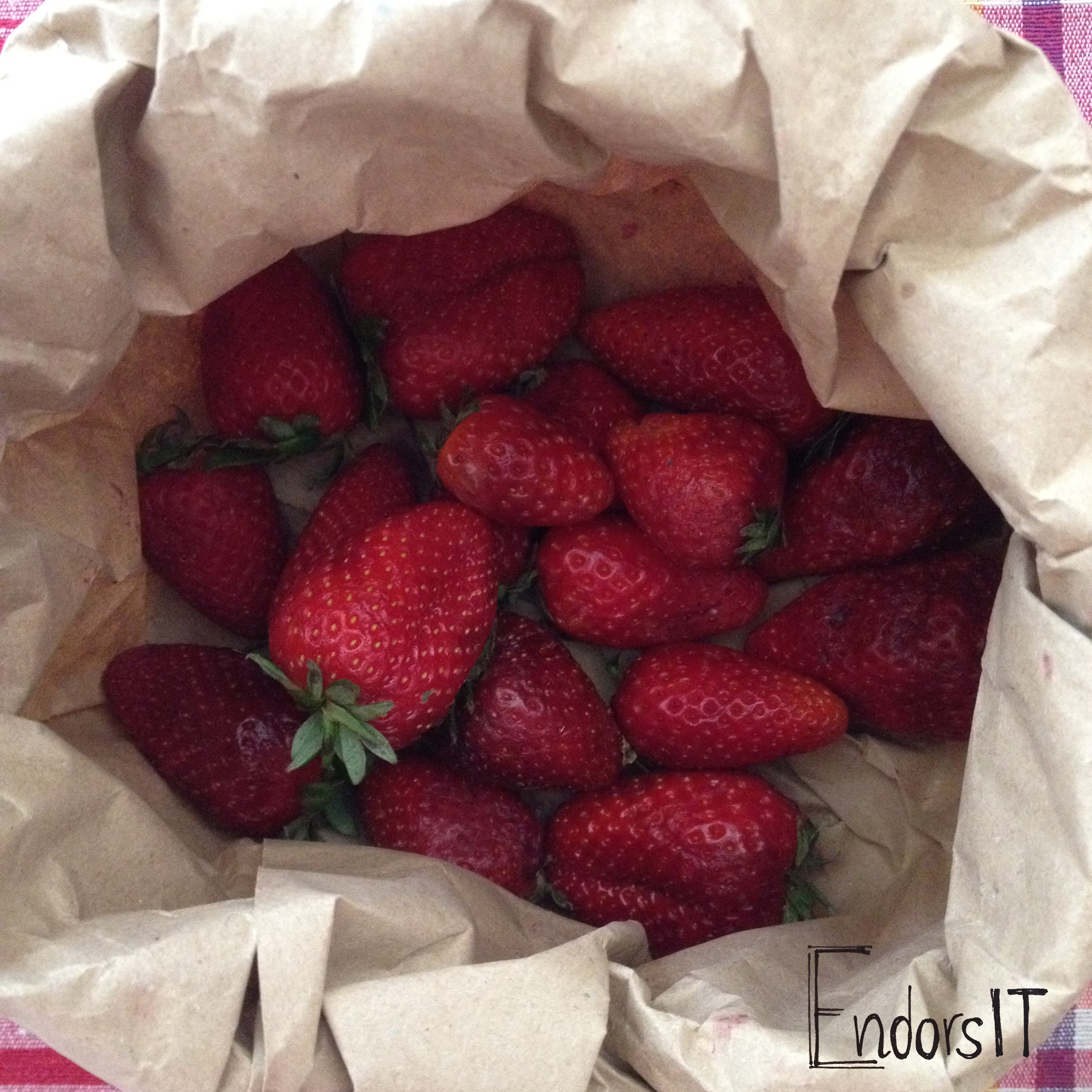 Strawberry for yourself