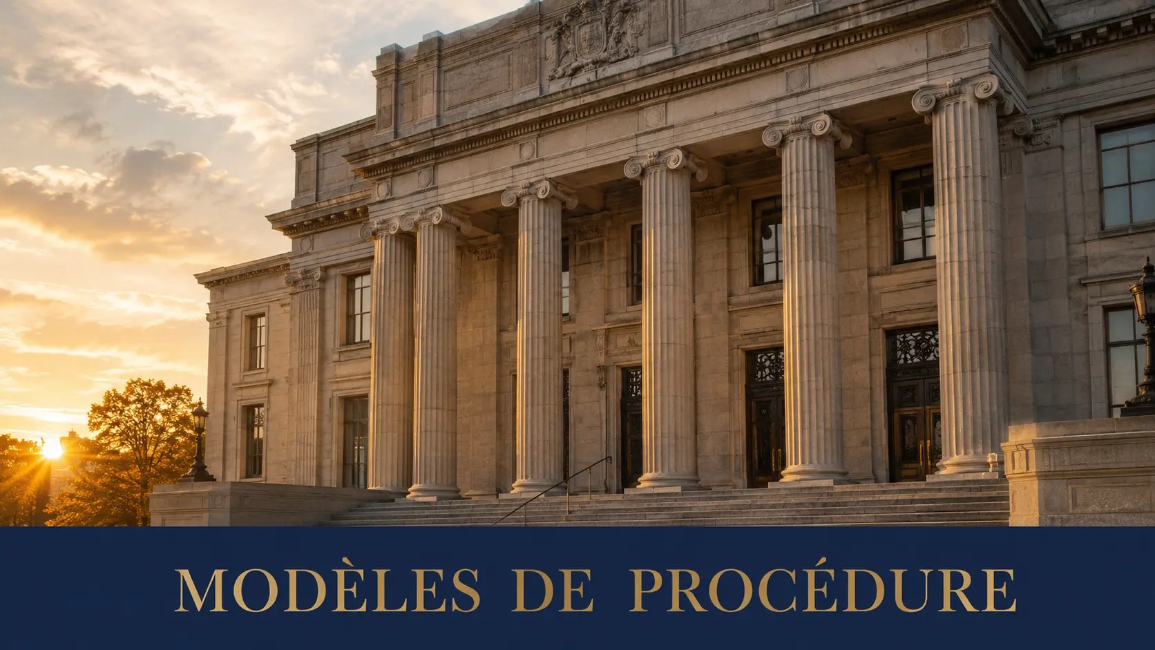 Modèles de procédure du Québec — formulaires officiels gratuits