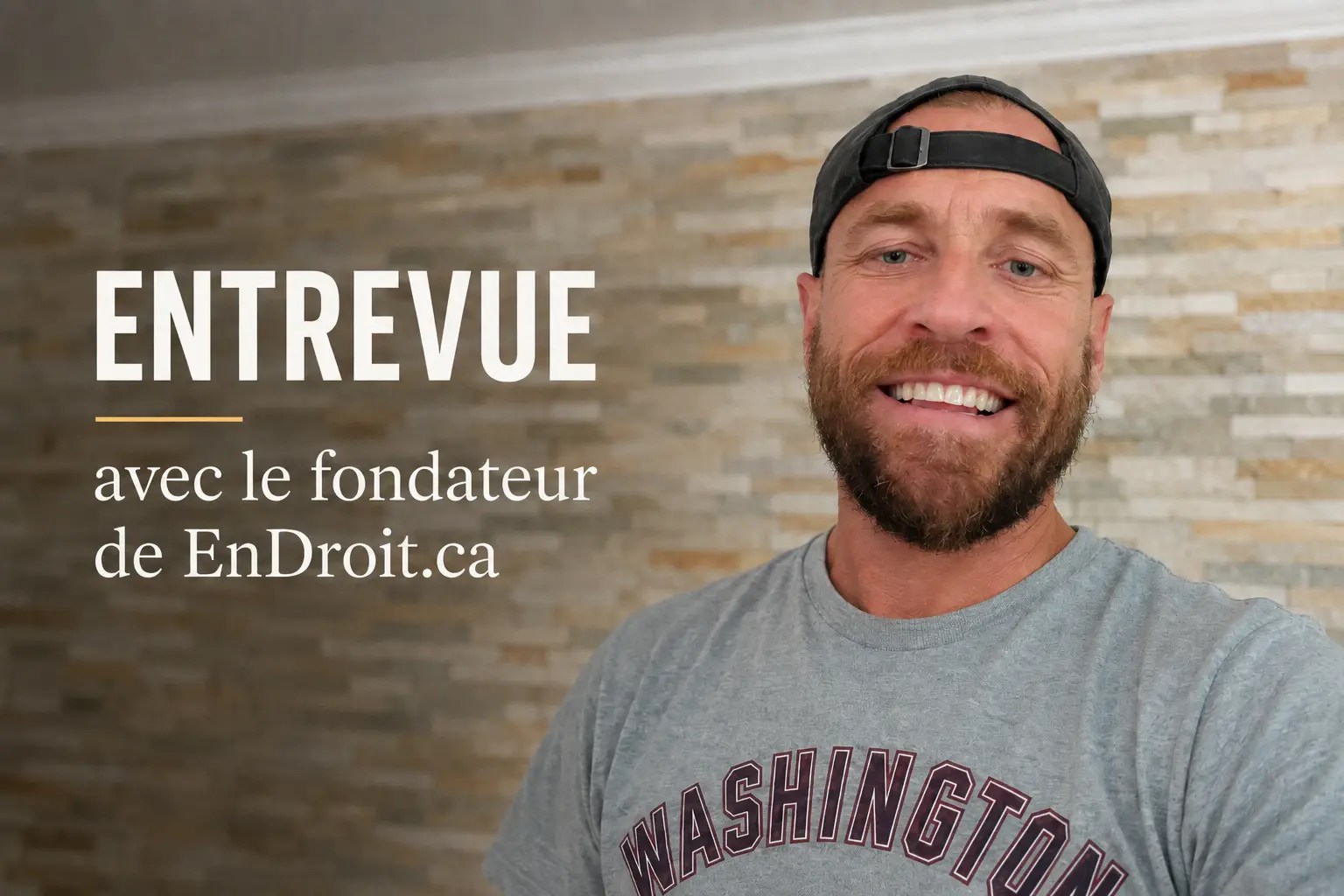 Par transparence : entrevue avec Maxime Gagné, fondateur d'EnDroit.ca