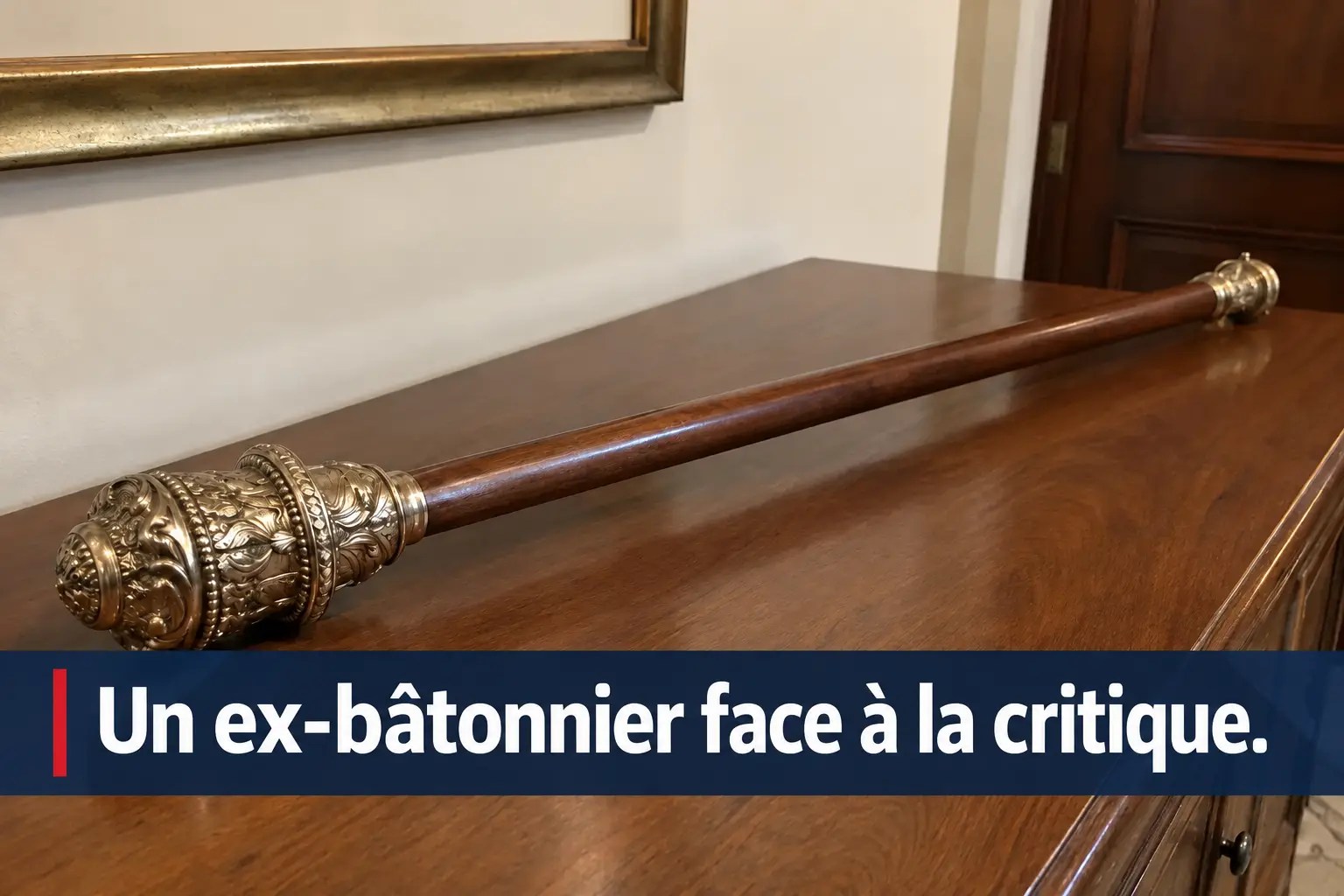 Un ex-bâtonnier face à la critique : du débat public aux messages privés
