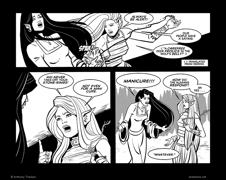 13.17 Endstone Fantasy Webcomic Comic