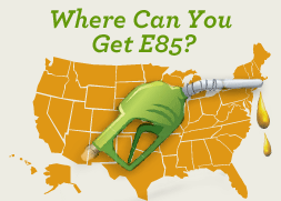 Ethanol E85 Stations Map Ethanol Fueling Station Locations SQPSFS Ethanol Map 