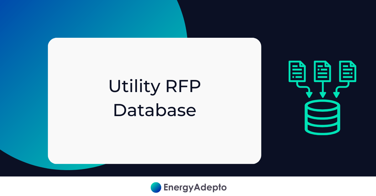 Utility RFP Database