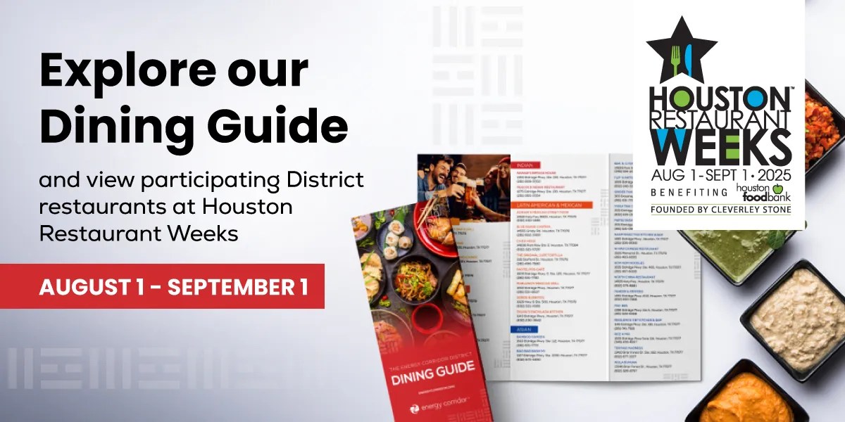 Explore Our Dining Guide and view participating District restaurants at Houston Restaurant Weeks