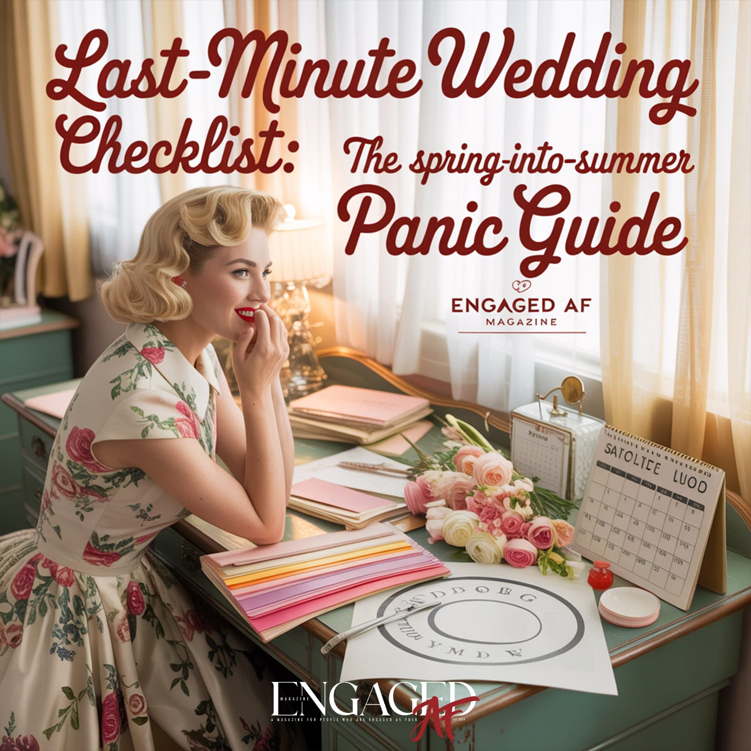 Last-Minute Wedding Checklist: The Spring-Into-Summer Panic Guide
