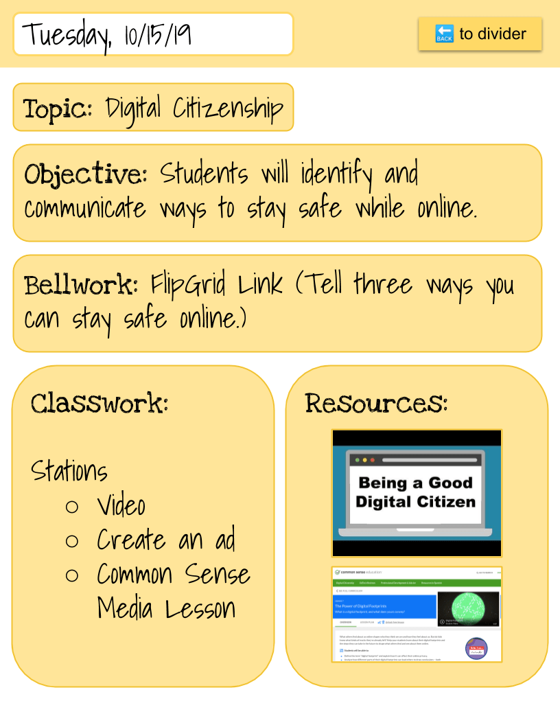 Digital Notebook Template Engageducate