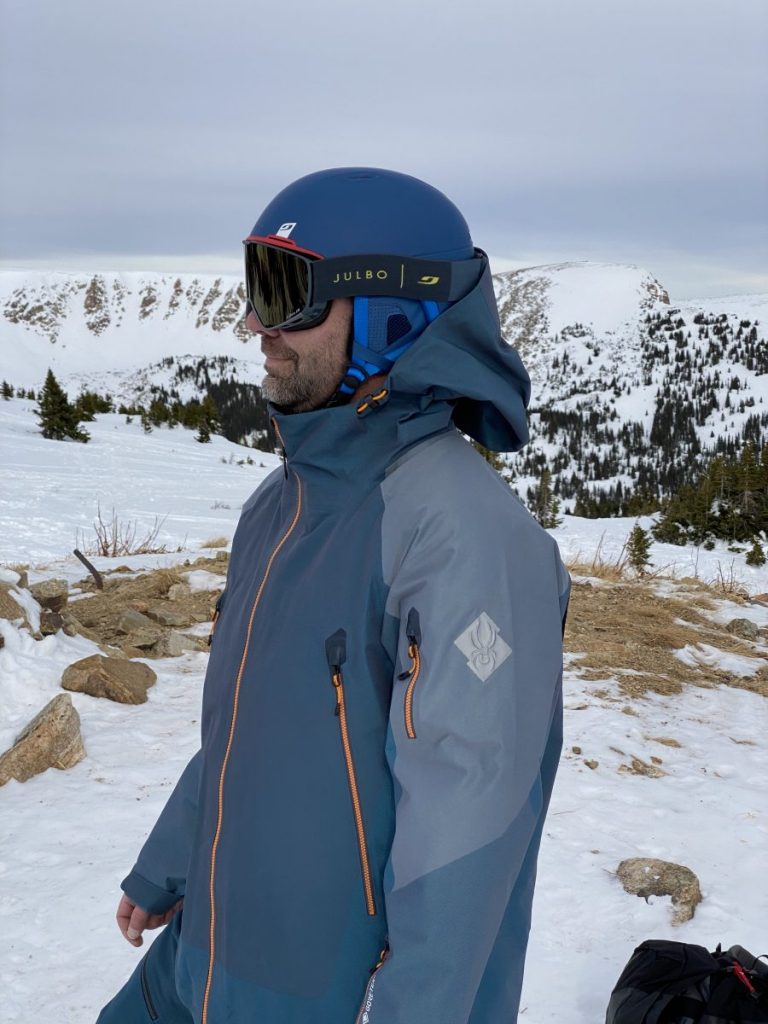 spyder eiger men's shell jacket