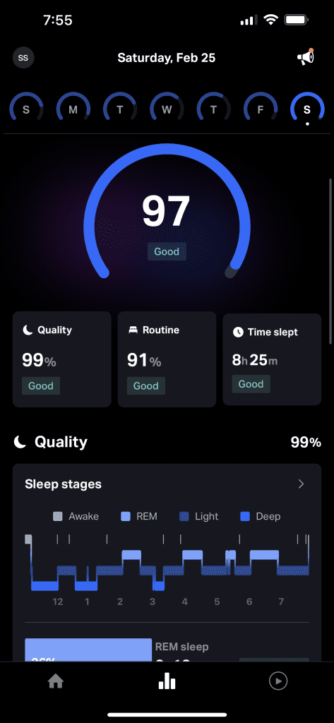 Eight Sleep Pod 3 - app - Engearment.com