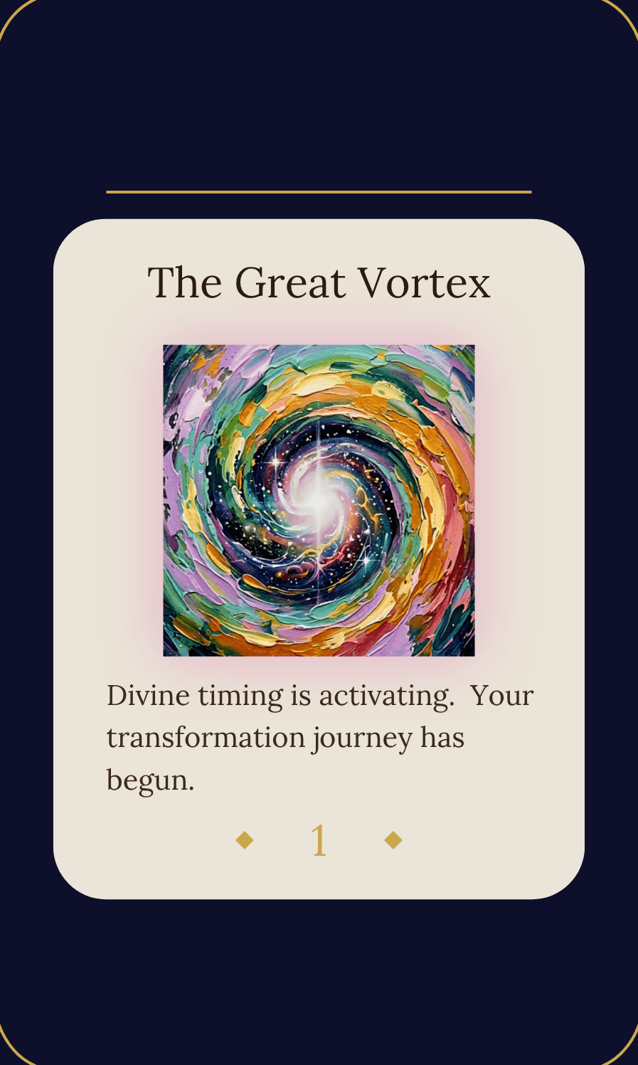 Galbash Oracle Card 1