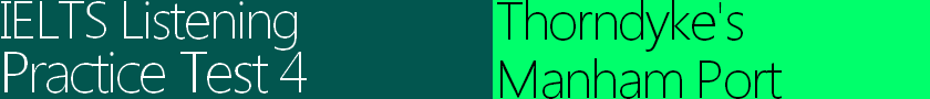 This academic ielts reading post focuses on solutions to ielts cambridge 2. Ielts Listening Practice Test 4 Engexam Info