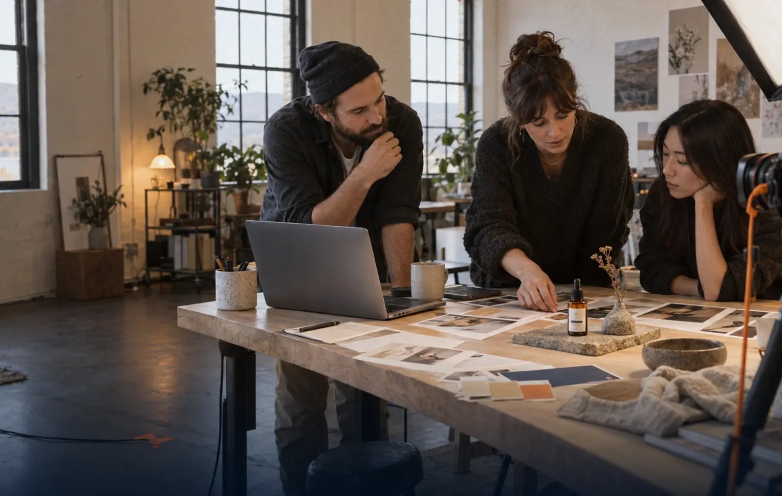 Creative review session