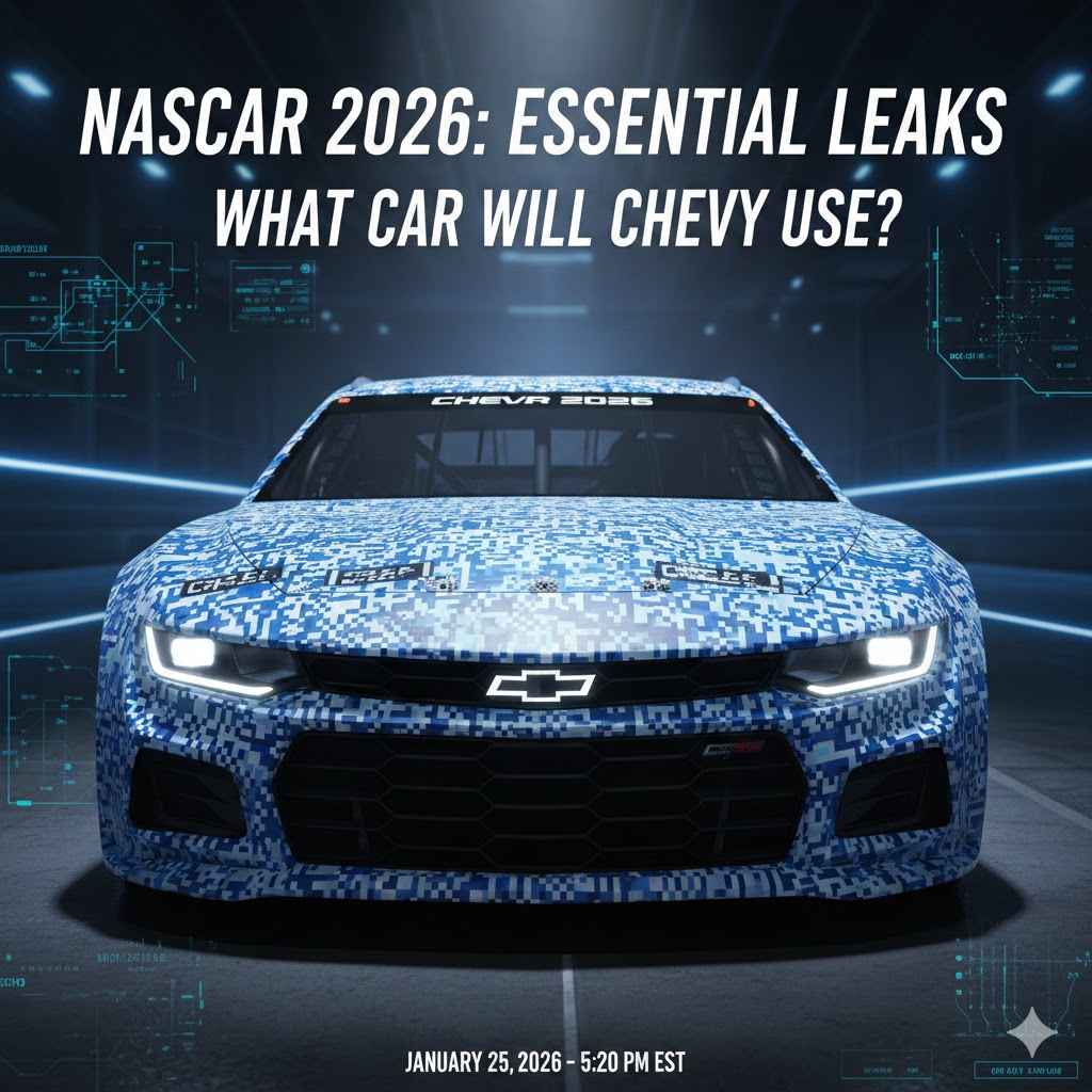 What Car Will Chevy Use In Nascar 2026 Essential Leaks What Car Will Chevy Use In Nascar 2026 Essential Leaks 