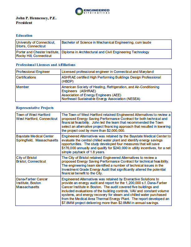 Engineered Alternatives Llc