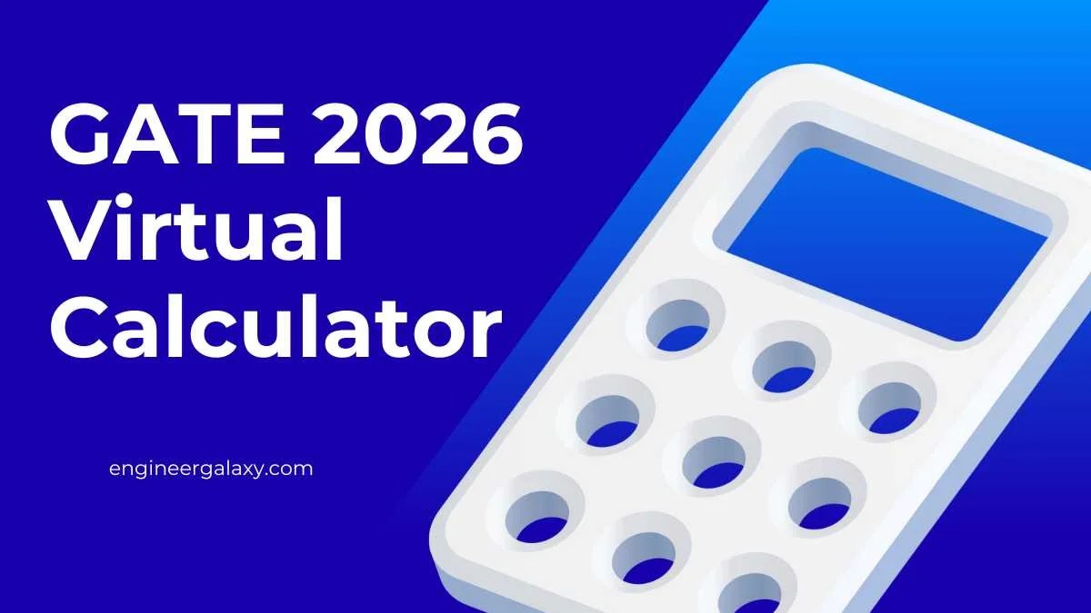 GATE 2026 Virtual Calculator How To Use Features Tips 2026.