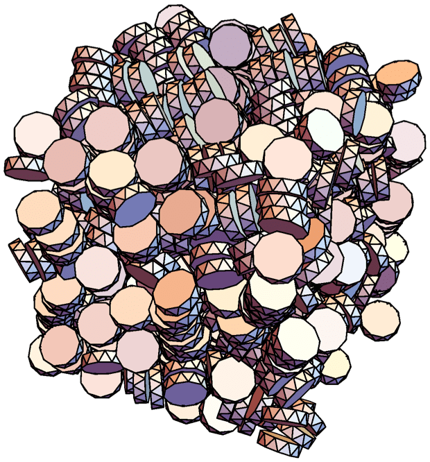platelet-based porous electrode microstructure