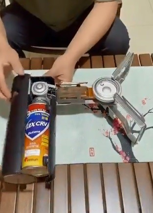 A TECH INDUSTRY UNVEILS A PORTABLE GAS COOKER THAT CAN BE YOUR COMPANION WHILE TRAVELLING