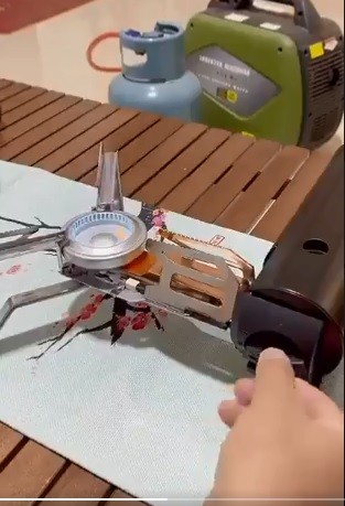 A TECH INDUSTRY UNVEILS A PORTABLE GAS COOKER THAT CAN BE YOUR COMPANION WHILE TRAVELLING