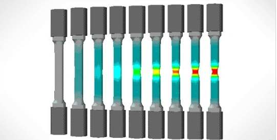 Uniaxial tension test